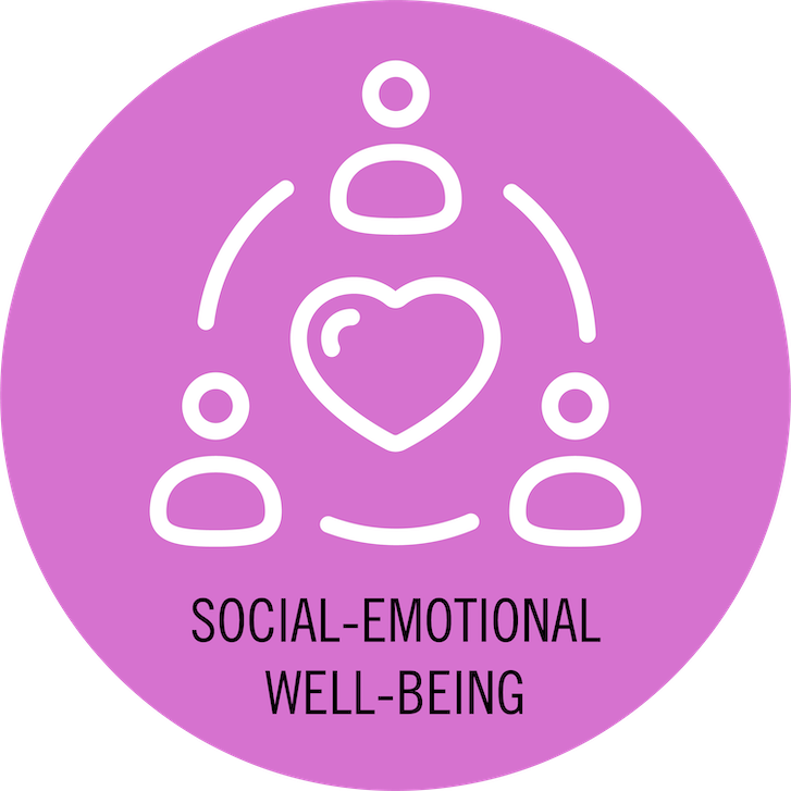 Social Emotional Well Being Icon Social Emotional Well Being Icon